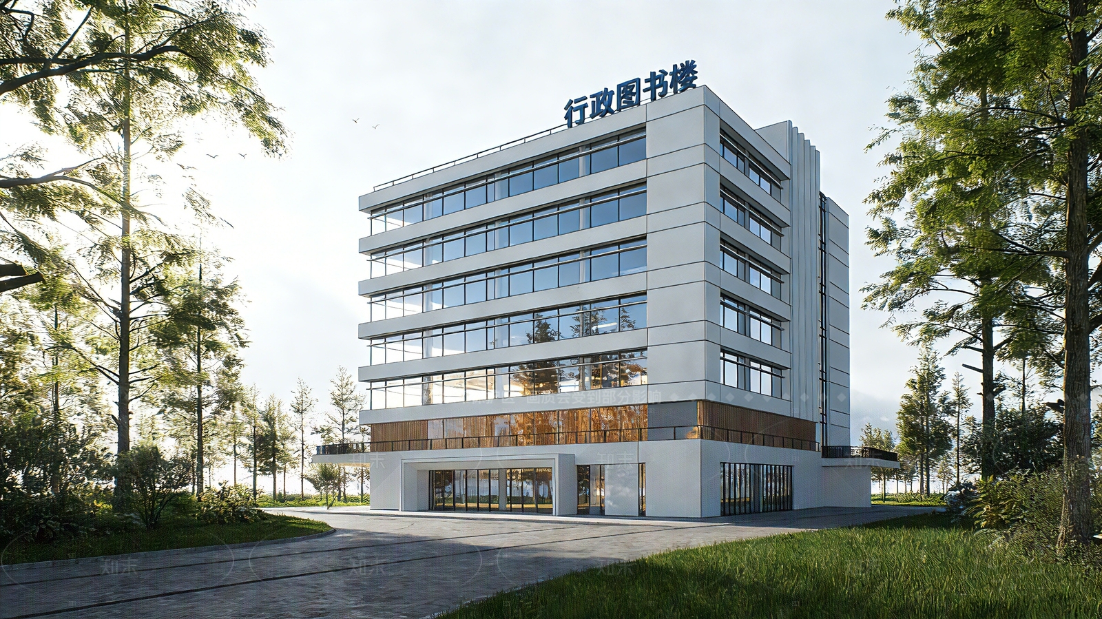 现代体育建筑SU模型下载【ID:1207649357】