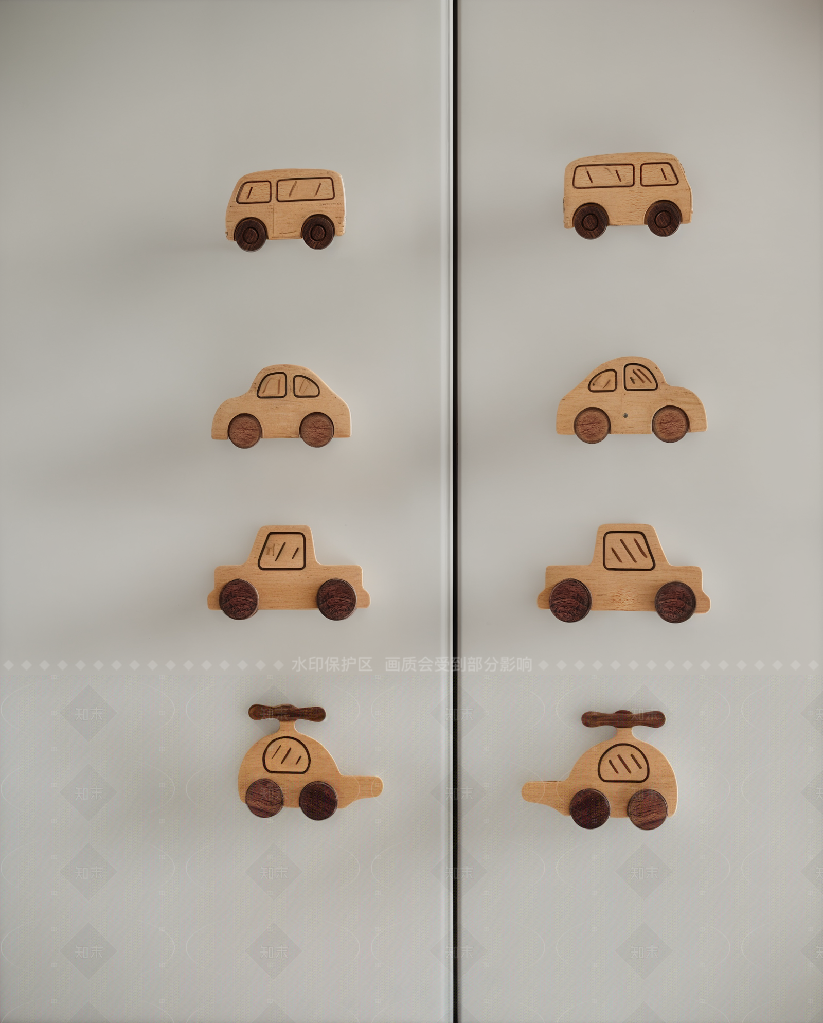 中古奶油拉手SU模型下载【ID:1207649339】