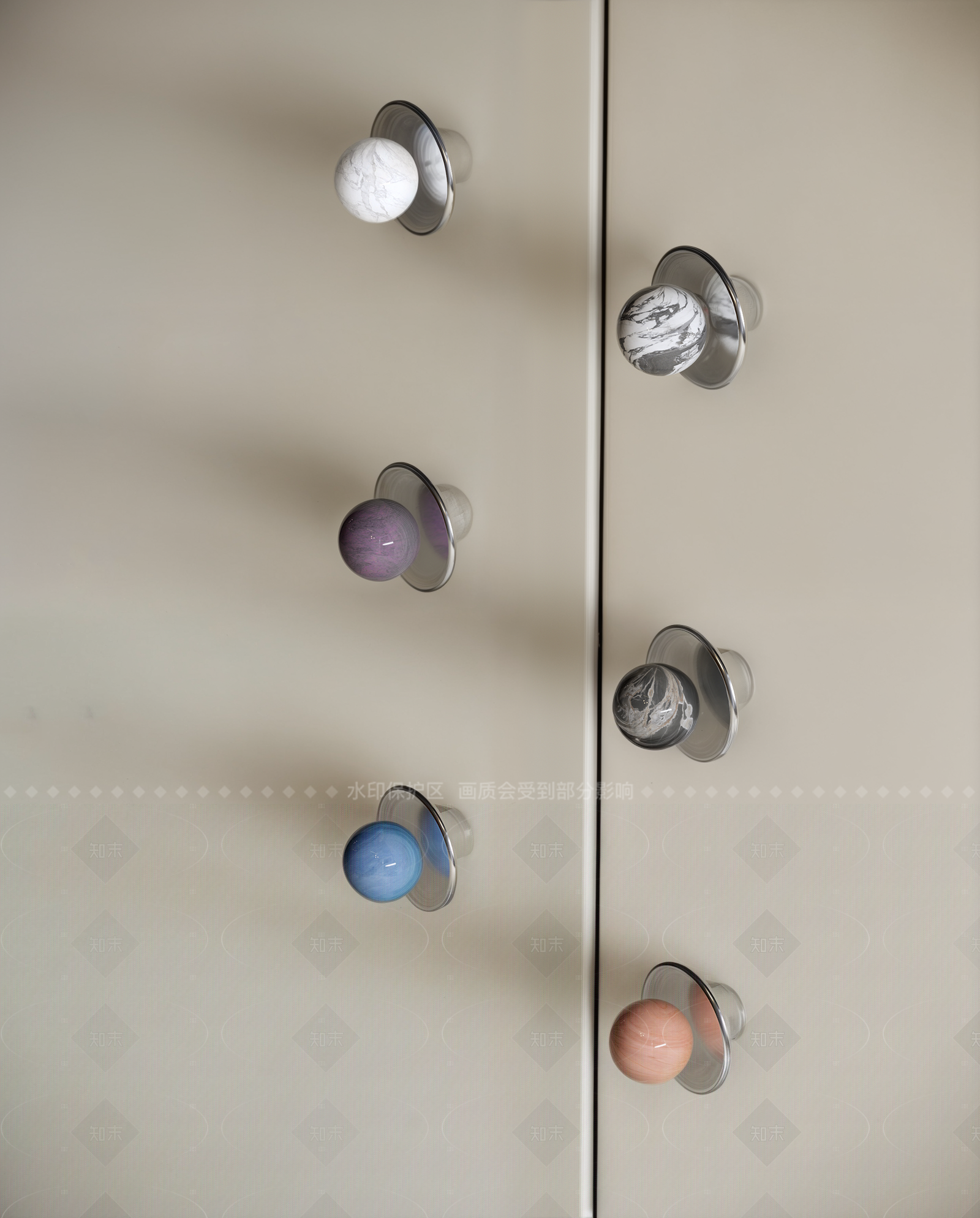 中古奶油拉手SU模型下载【ID:1207649583】