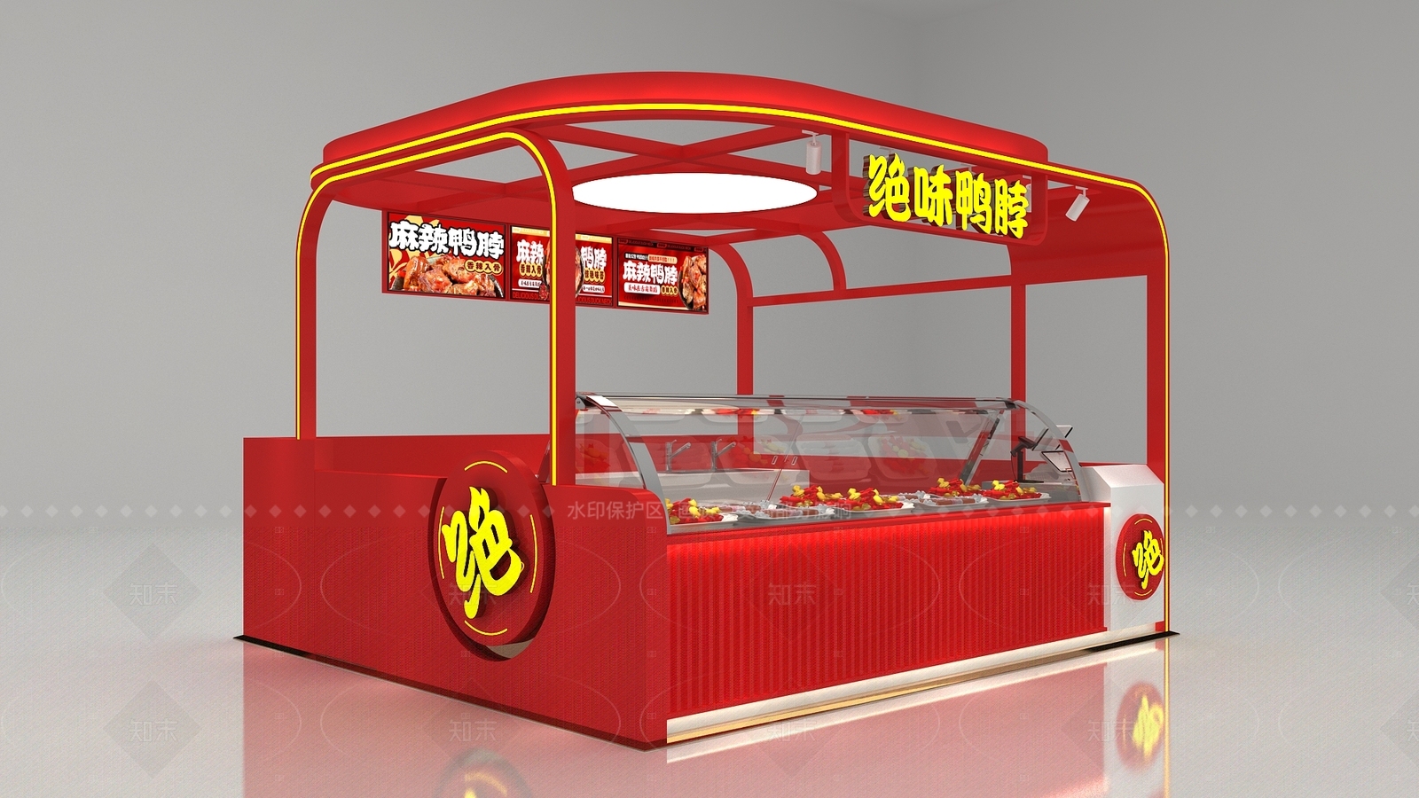 现代其他商业空间3D模型下载【ID:1207655149】