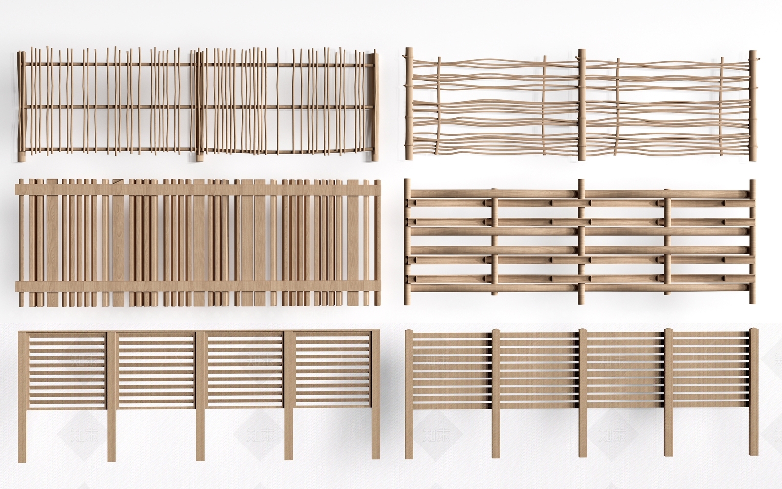 现代其他围挡围栏3D模型下载【ID:1207661035】