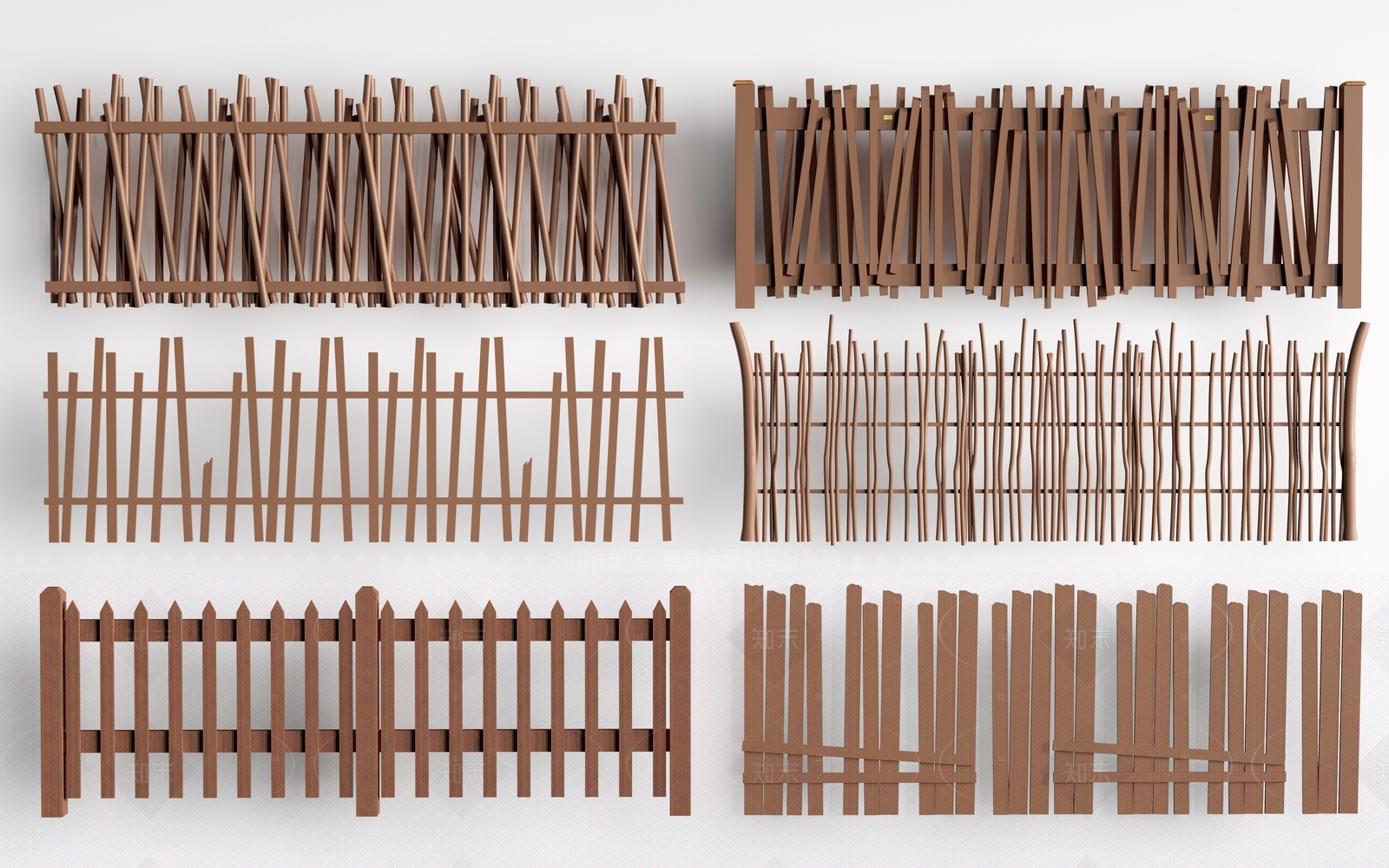 现代其他围挡围栏3D模型下载【ID:1207661009】