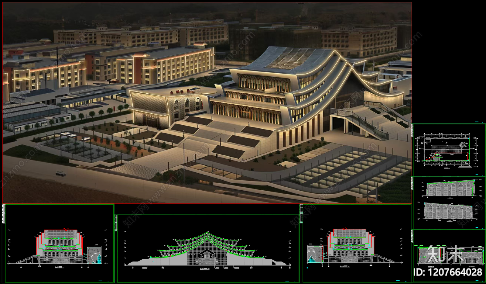 建筑电气施工图下载【ID:1207664028】