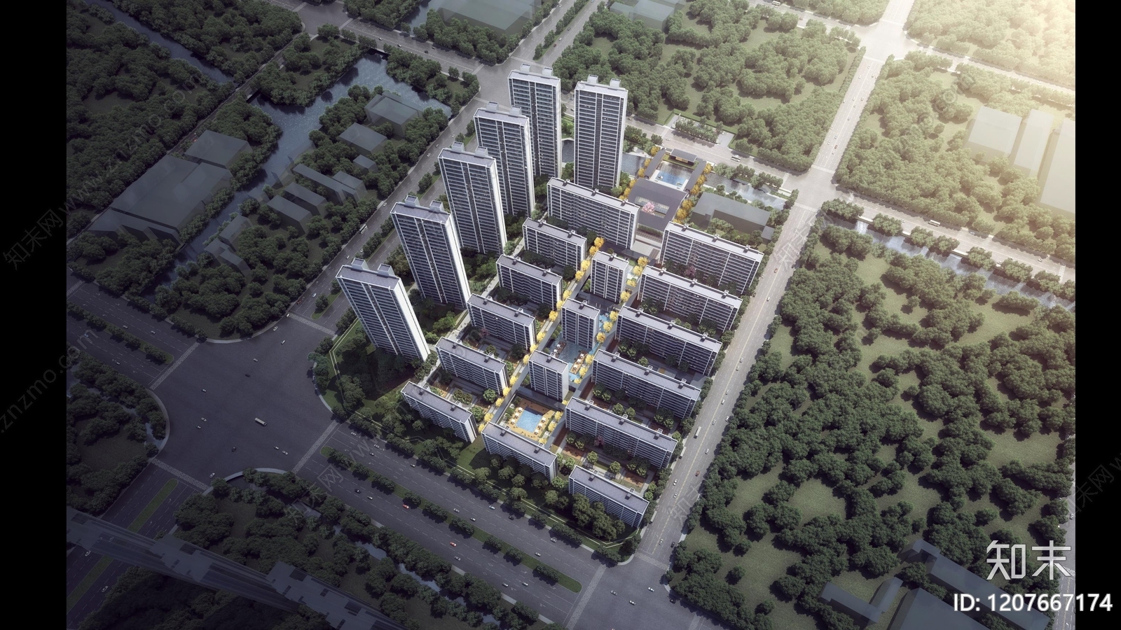 现代极简其他居住建筑下载【ID:1207667174】