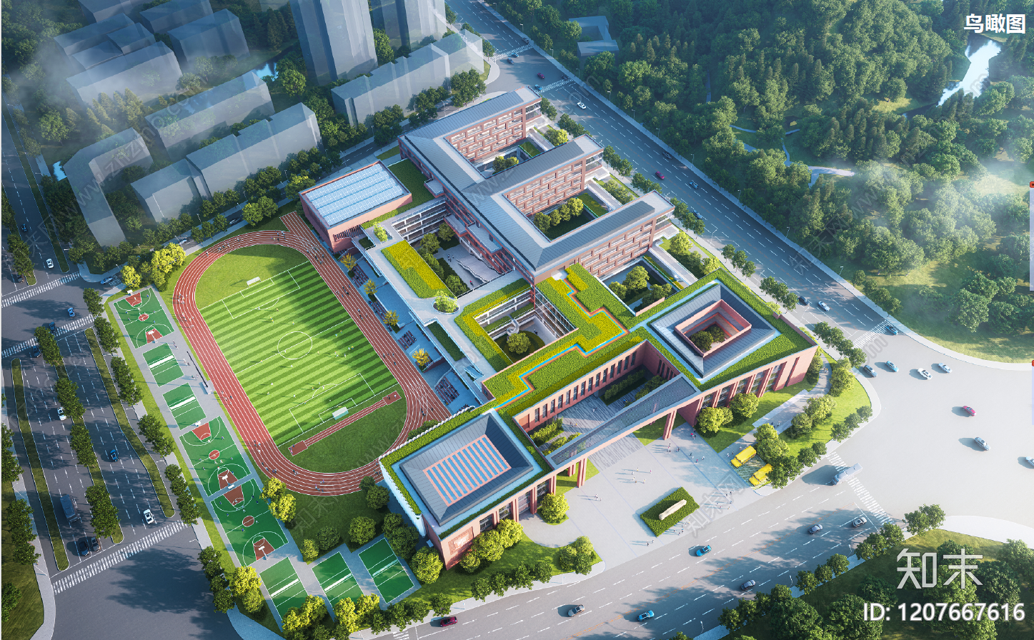 现代中小学建筑下载【ID:1207667616】