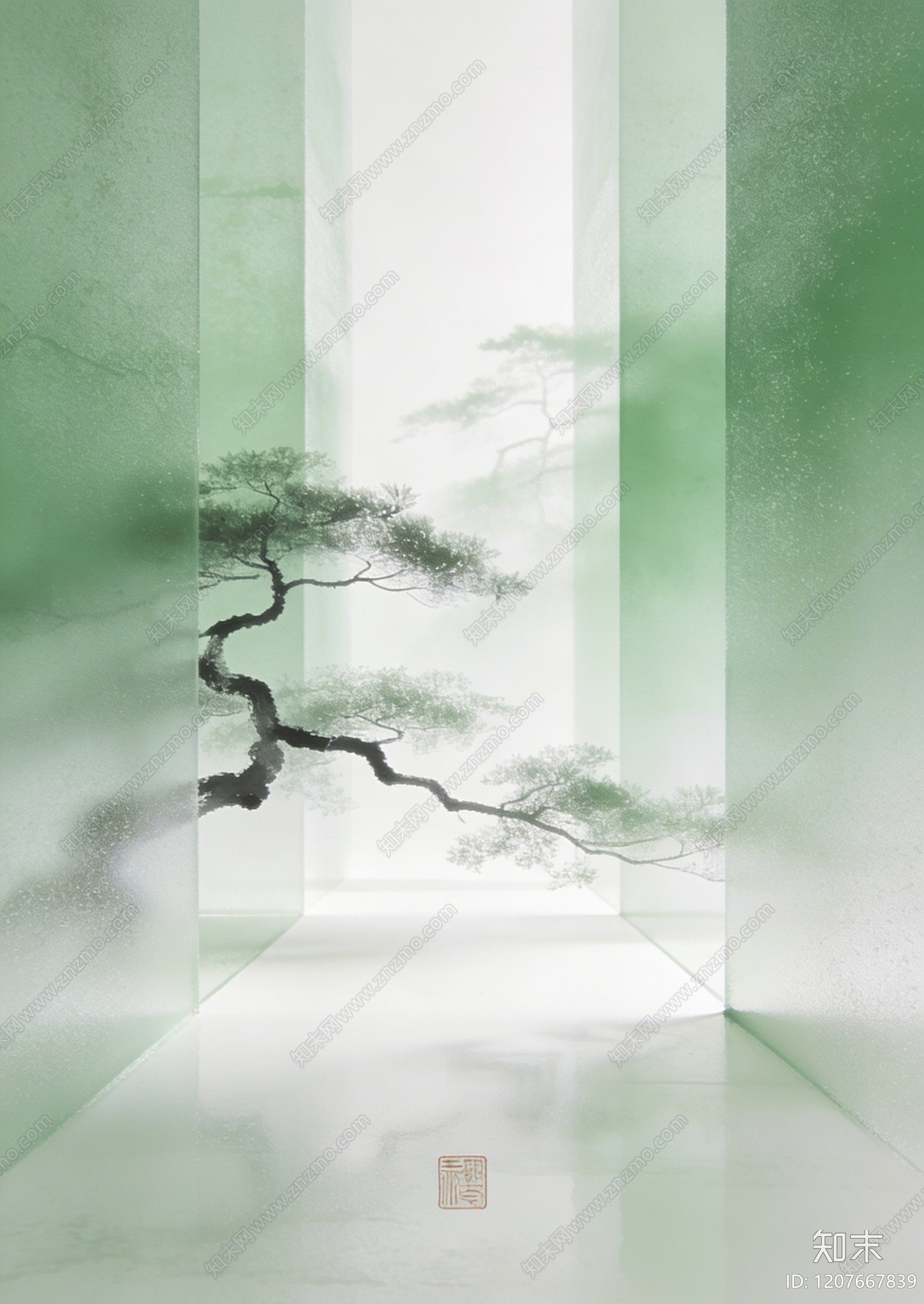 新中式其他挂画贴图下载【ID:1207667839】