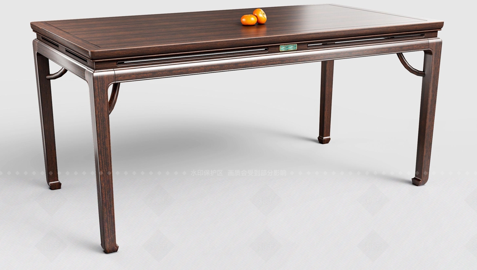 新中式中式餐桌3D模型下载【ID:1207669384】