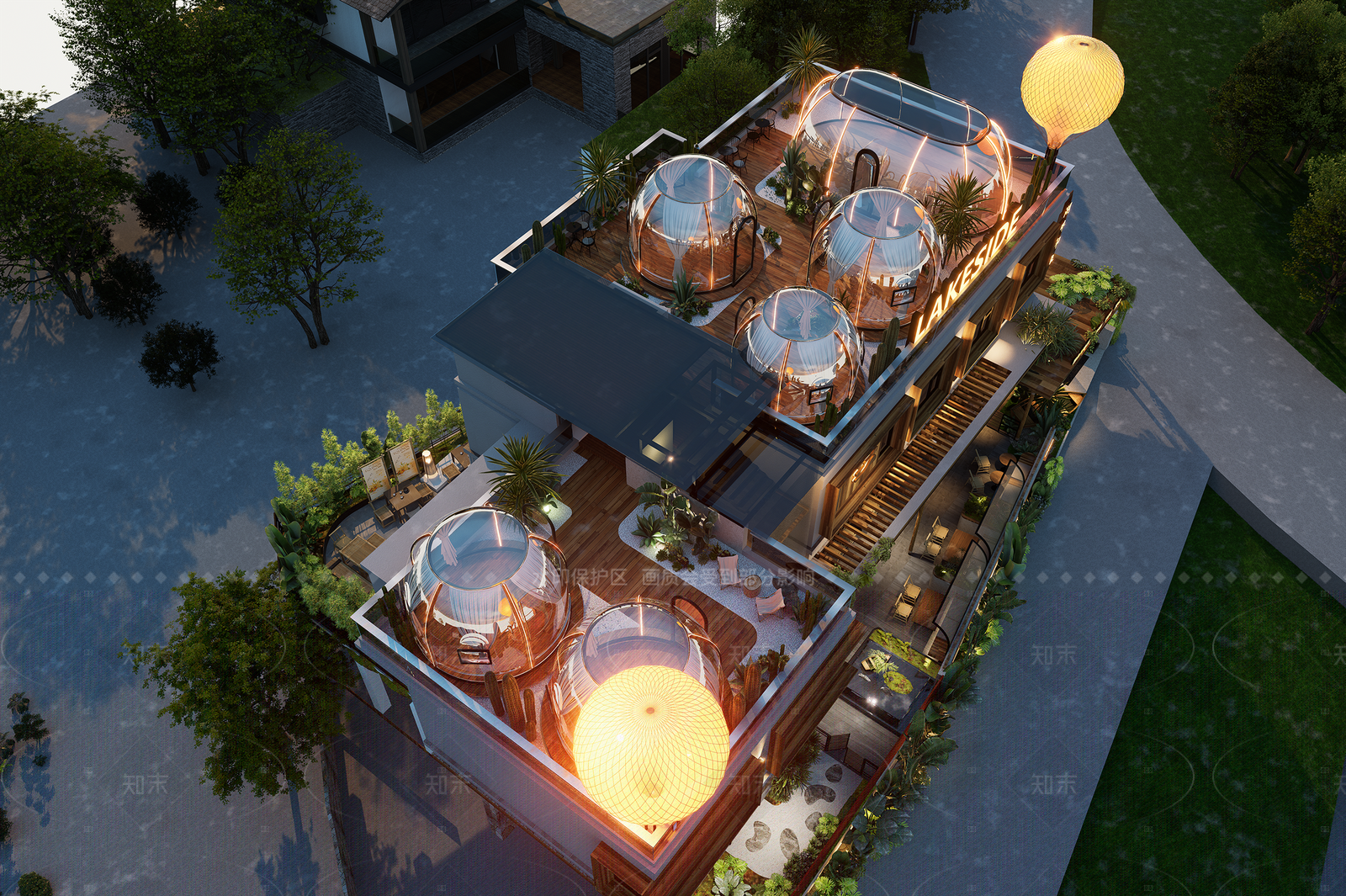 现代工业火锅店SU模型下载【ID:1207693545】