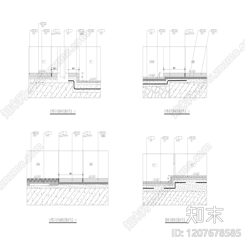 地面综合节点施工图下载【ID:1207678585】