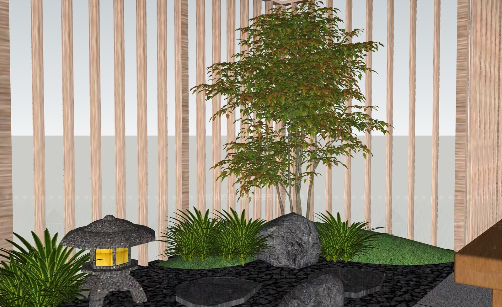 灌木SU模型下载【ID:1207690050】