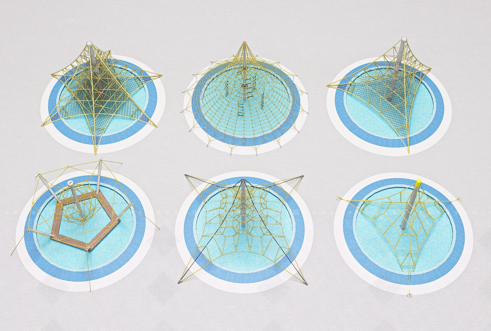 攀爬架SU模型下载【ID:1207690551】