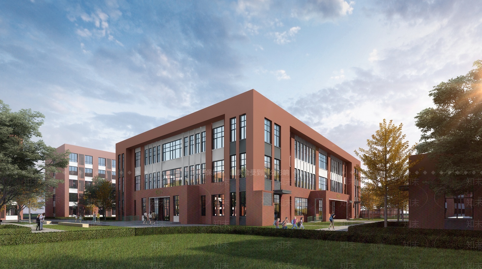 现代体育馆外观3D模型下载【ID:1207692106】