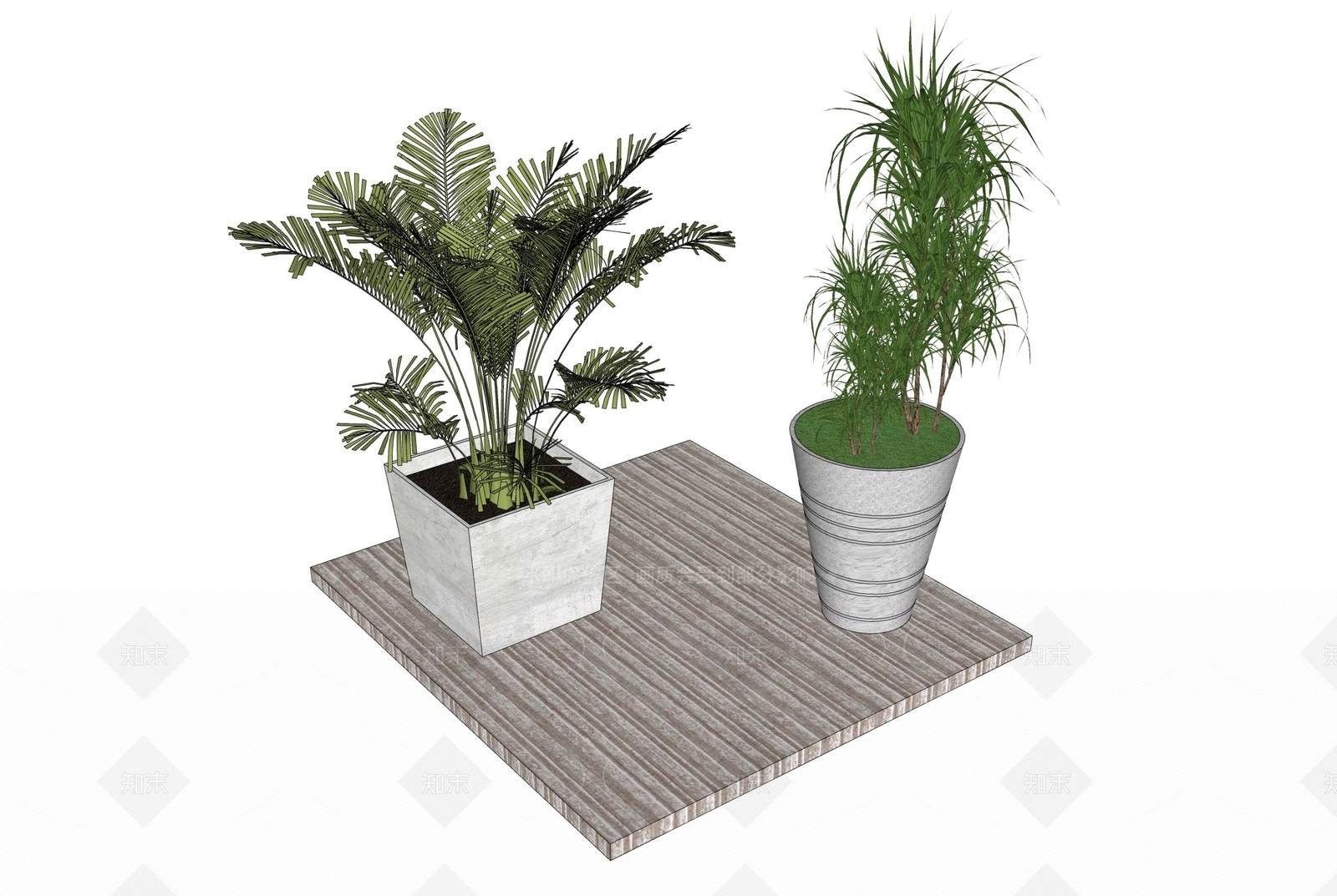 盆栽SU模型下载【ID:1207692498】