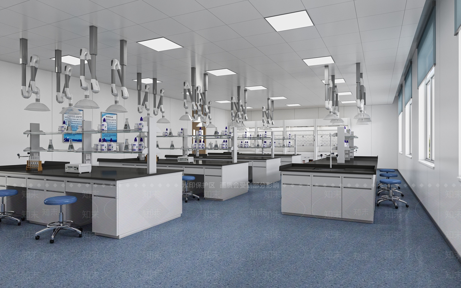 现代实验室3D模型下载【ID:1207693189】