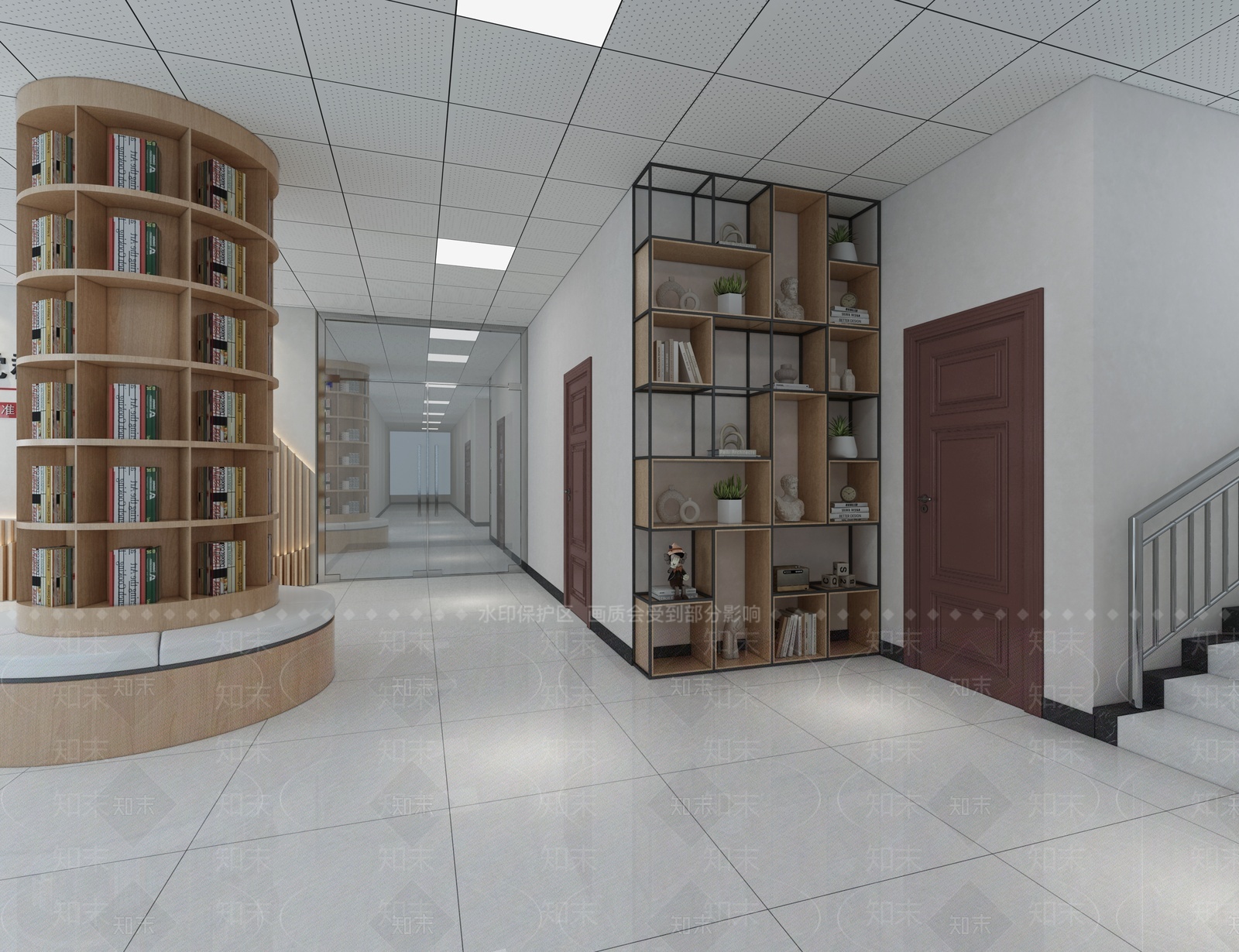 现代服务中心3D模型下载【ID:1207694074】