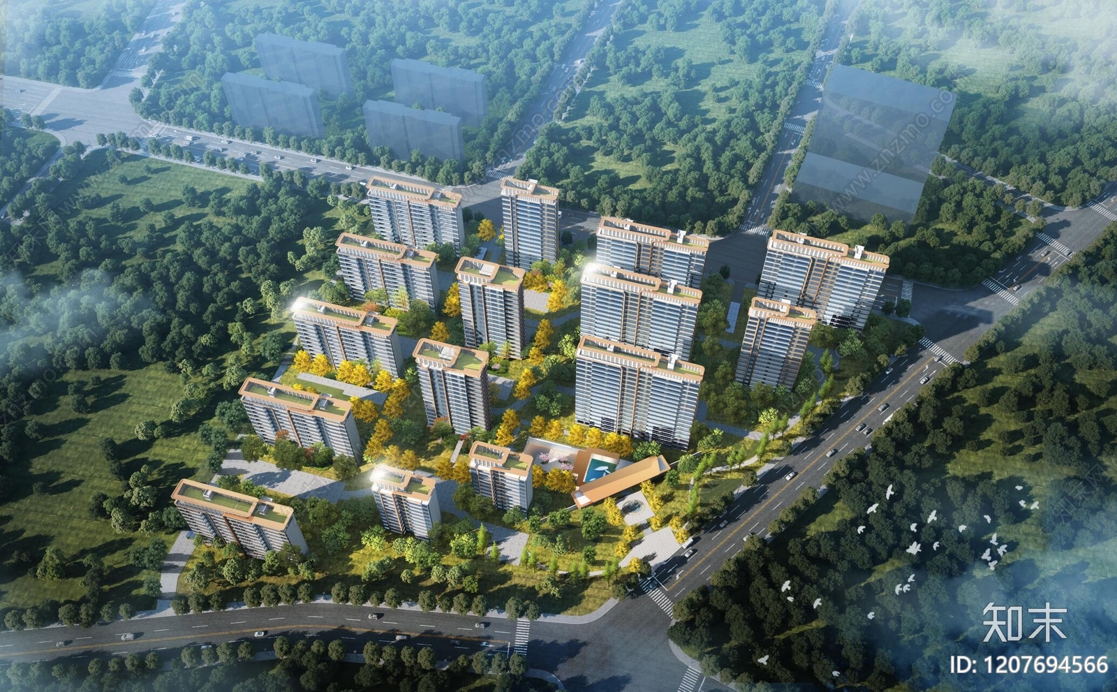 幕墙结构cad施工图下载【ID:1207694566】