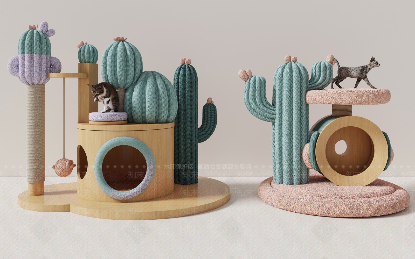 宠物用品3D模型下载【ID:1207694678】