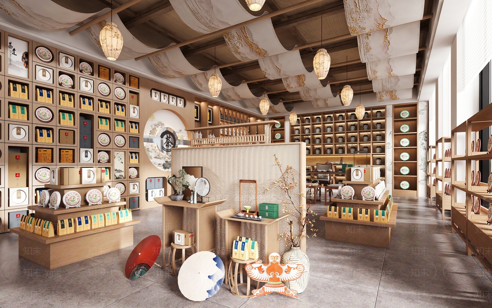 新中式中式玩具礼品店3D模型下载【ID:1207695367】