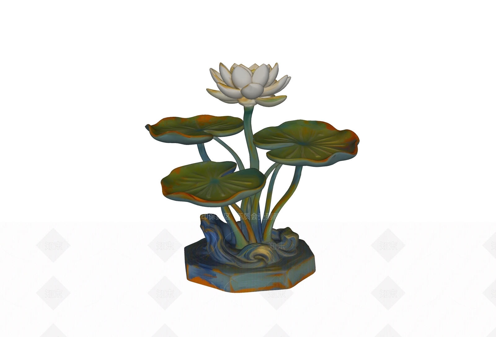 现代雕塑SU模型下载【ID:1207695600】