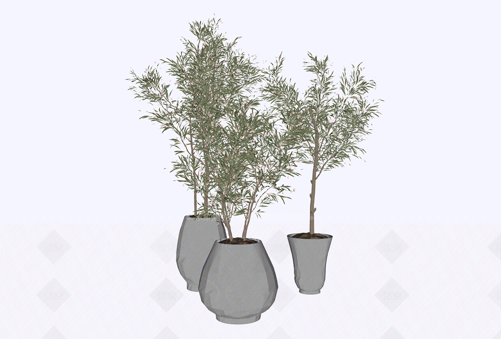 盆栽SU模型下载【ID:1207698460】