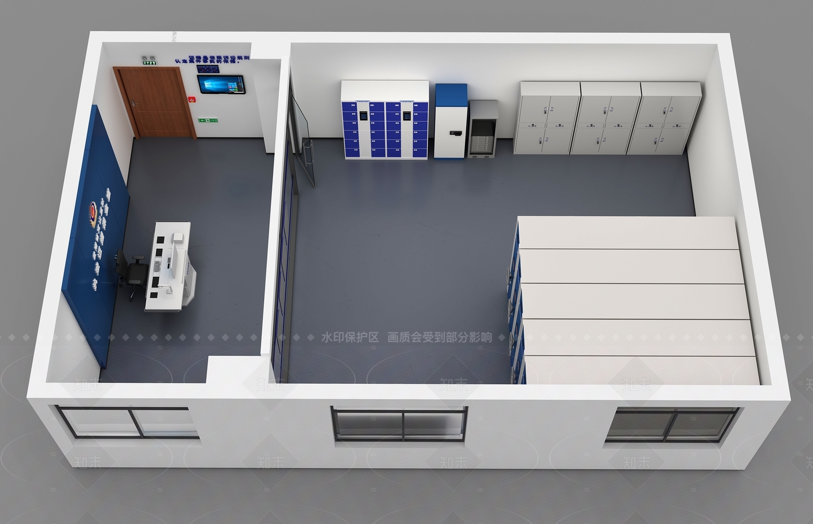 现代其他公共空间SU模型下载【ID:1207701367】