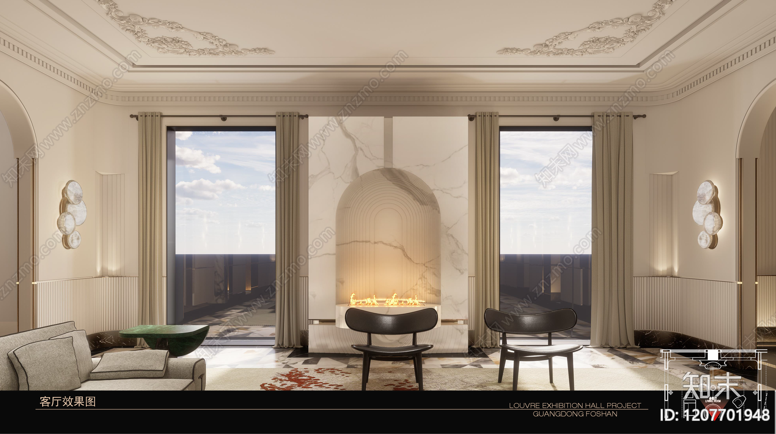 现代法式艺术馆下载【ID:1207701948】