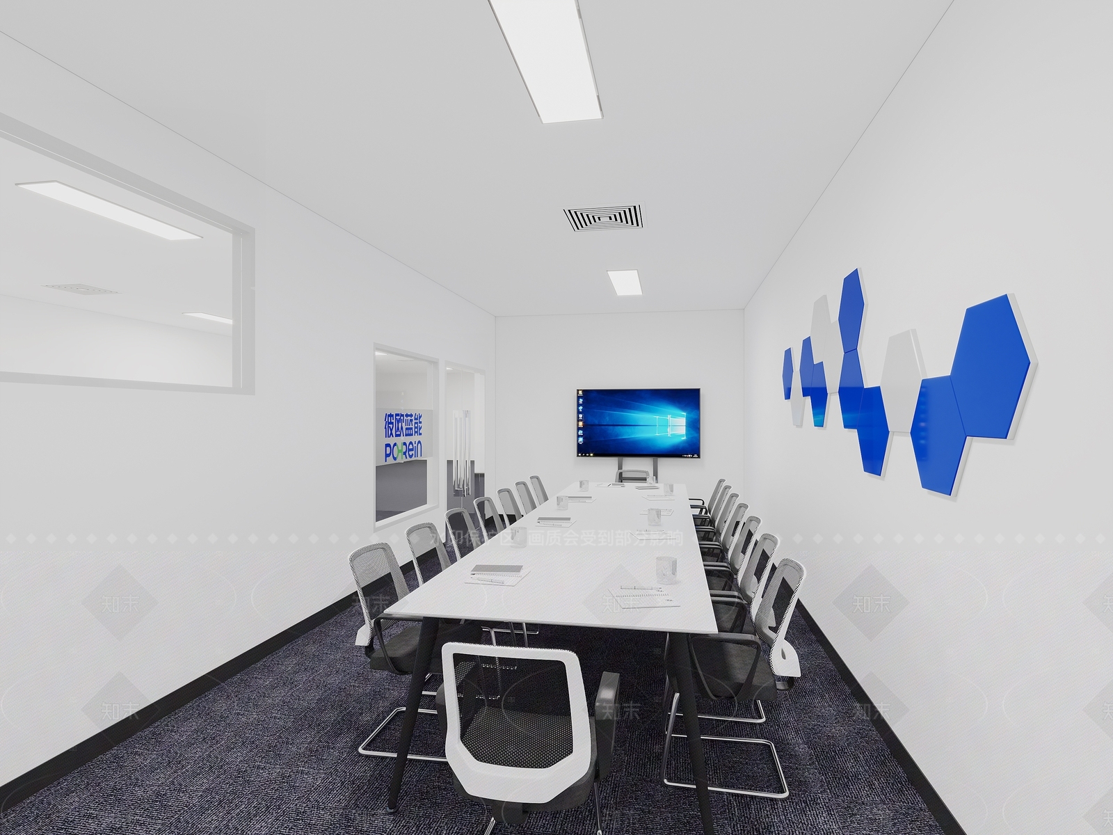 现代其他办公空间3D模型下载【ID:1207704522】
