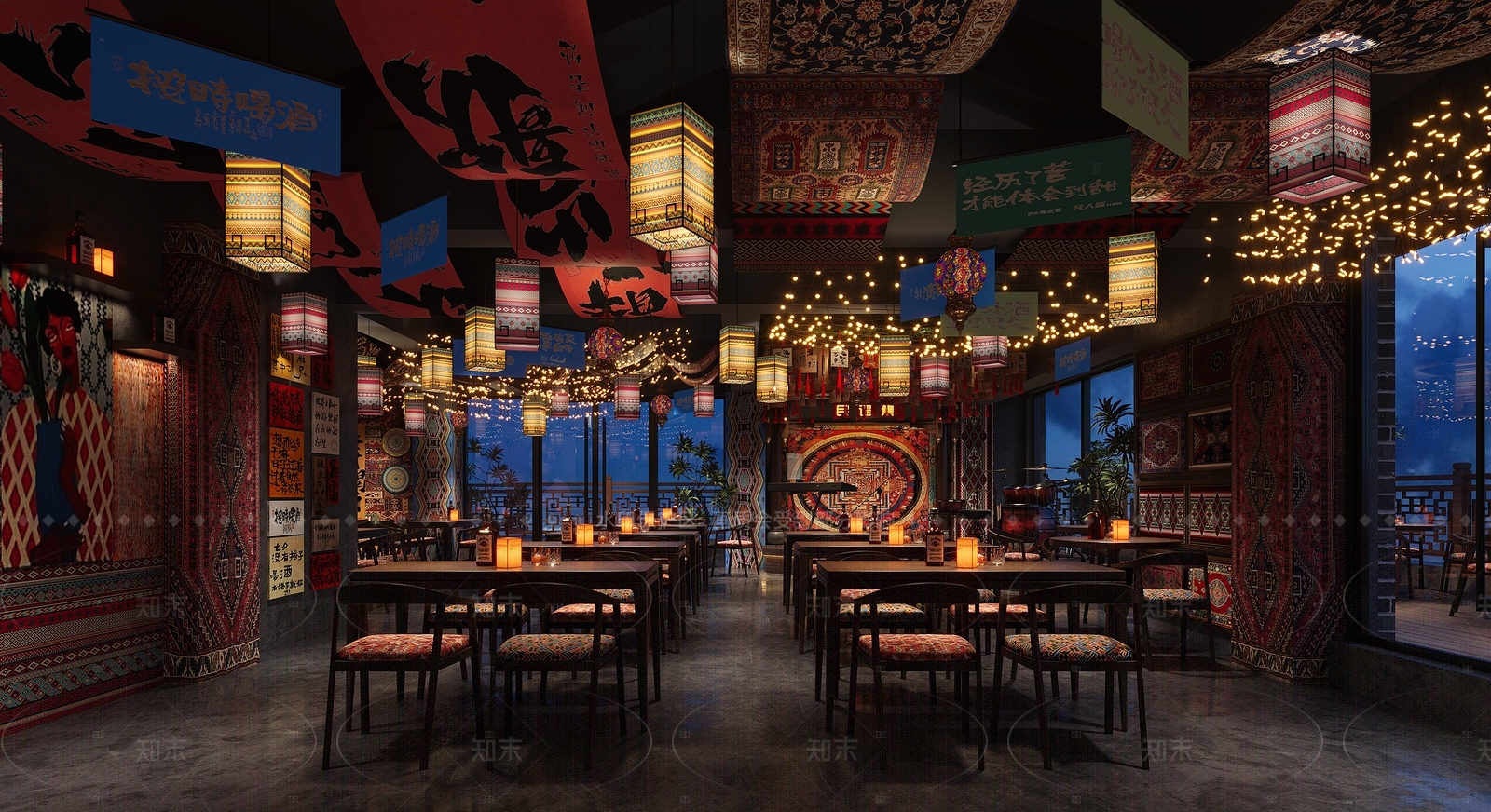 工业酒吧3D模型下载【ID:1207707429】