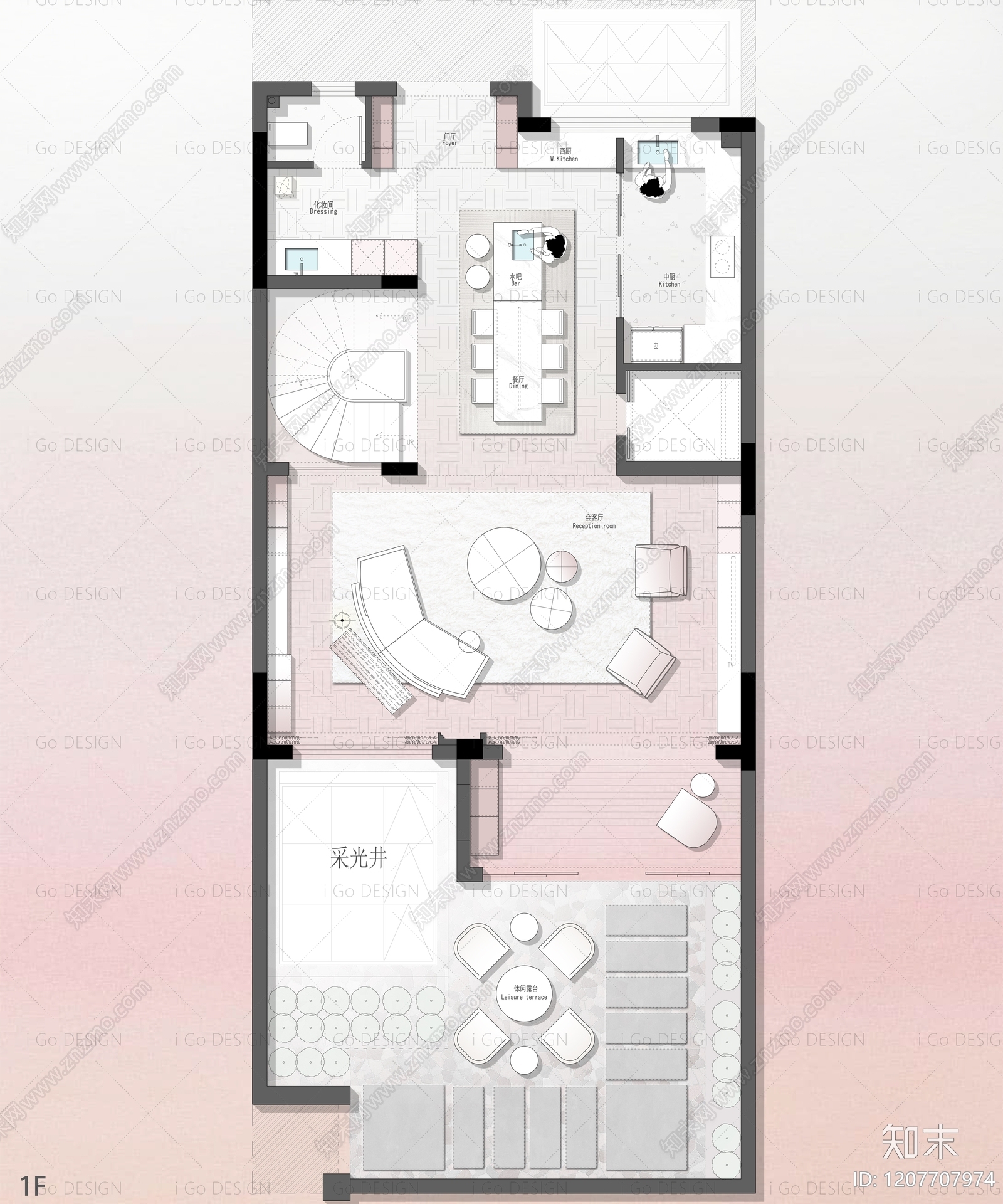 别墅cad施工图下载【ID:1207707974】