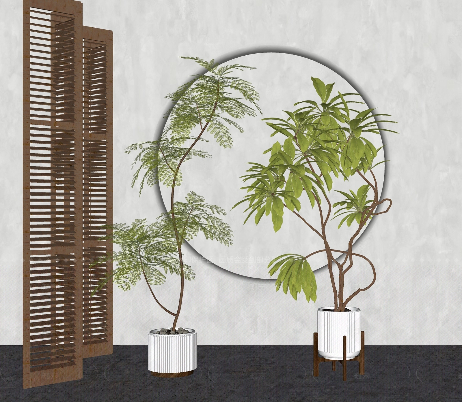 盆栽SU模型下载【ID:1207723989】