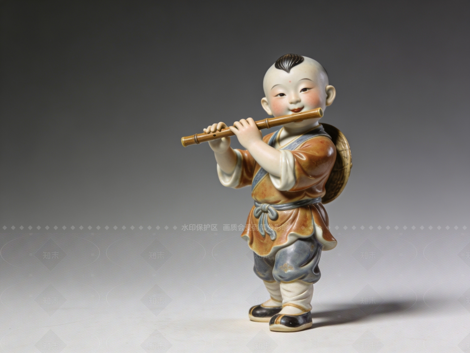 新中式中式雕塑SU模型下载【ID:1207733681】