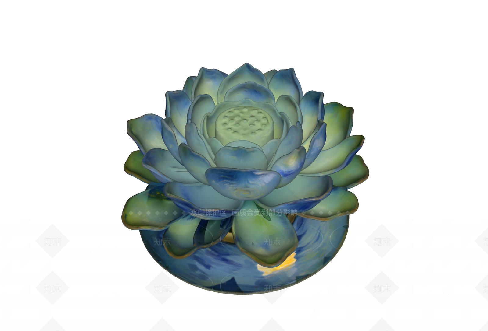 现代轻奢雕塑SU模型下载【ID:1207734219】