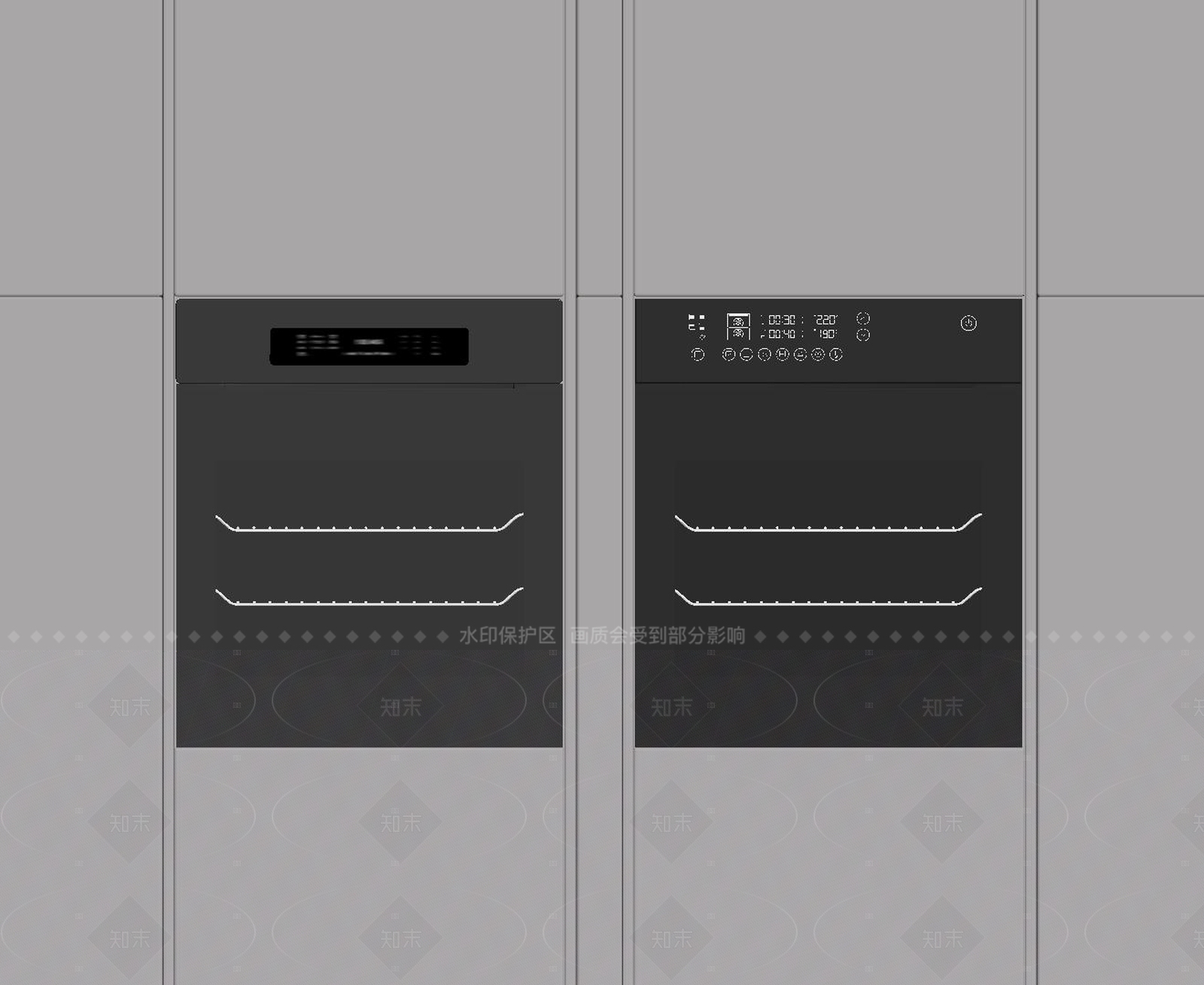 烤箱SU模型下载【ID:1207738138】