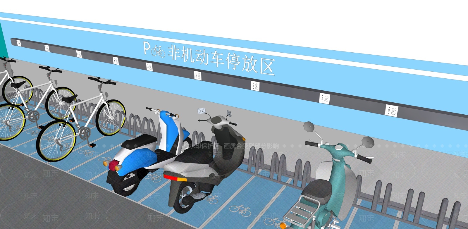 现代电动车SU模型下载【ID:1207742953】