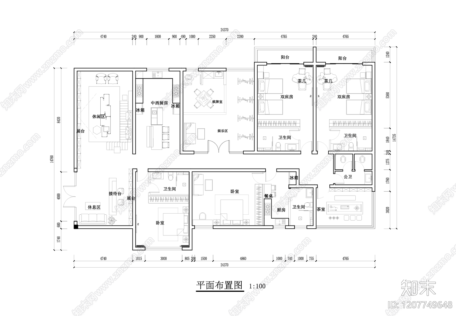 民宿施工图下载【ID:1207749648】