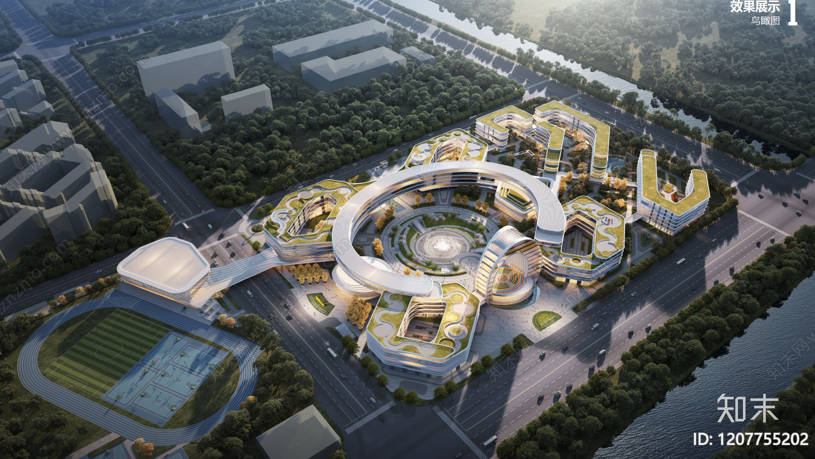 现代大学建筑下载【ID:1207755202】