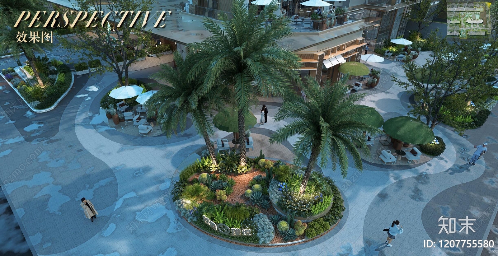 侘寂极简示范区景观下载【ID:1207755580】