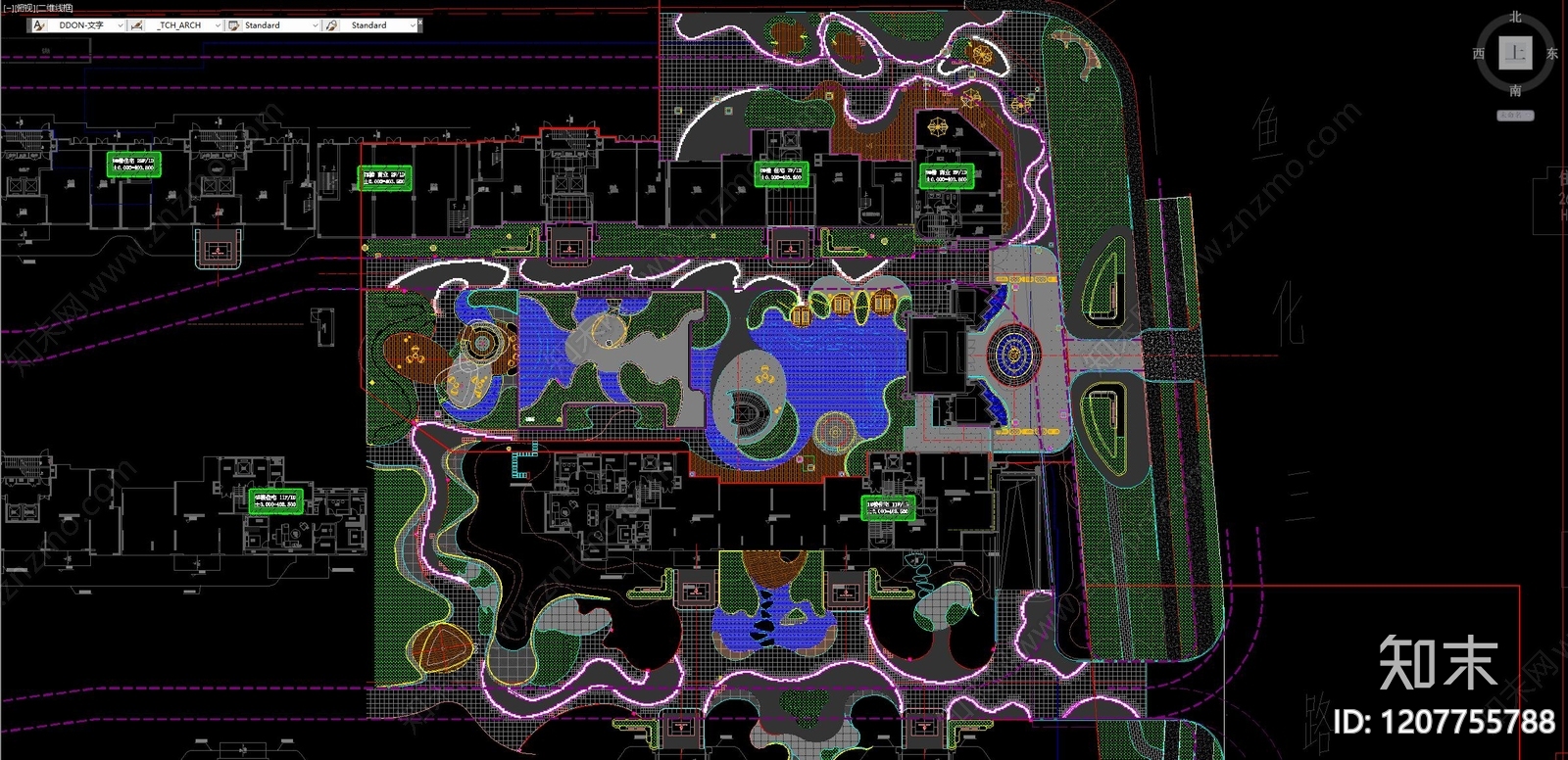 景观平面图施工图下载【ID:1207755788】