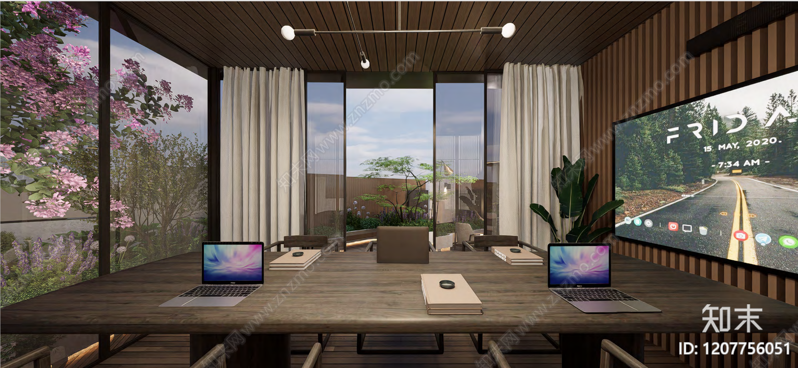 现代屋顶花园下载【ID:1207756051】