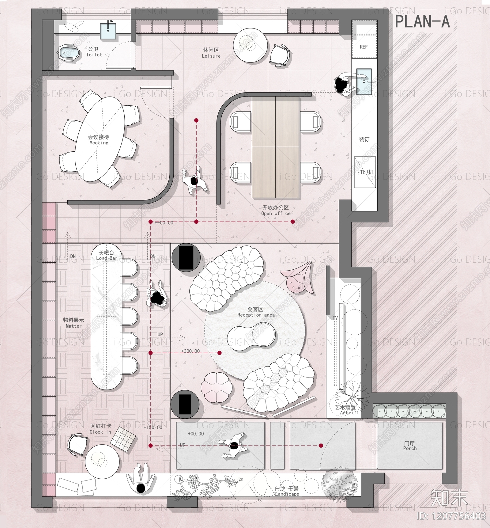 现代工作室施工图下载【ID:1207756403】
