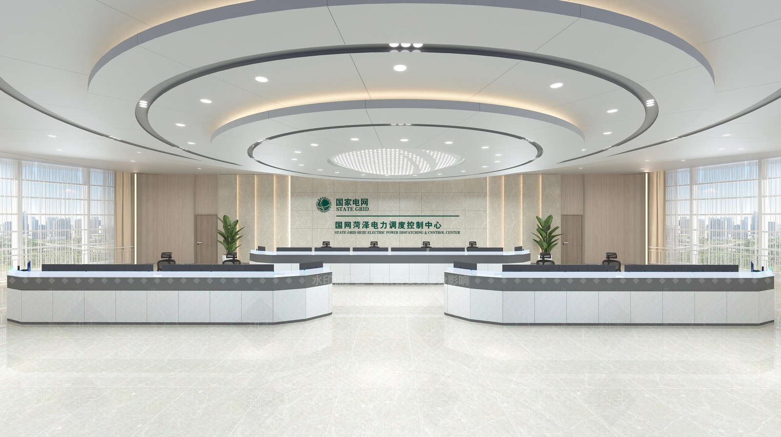 现代指挥中心3D模型下载【ID:1207762567】