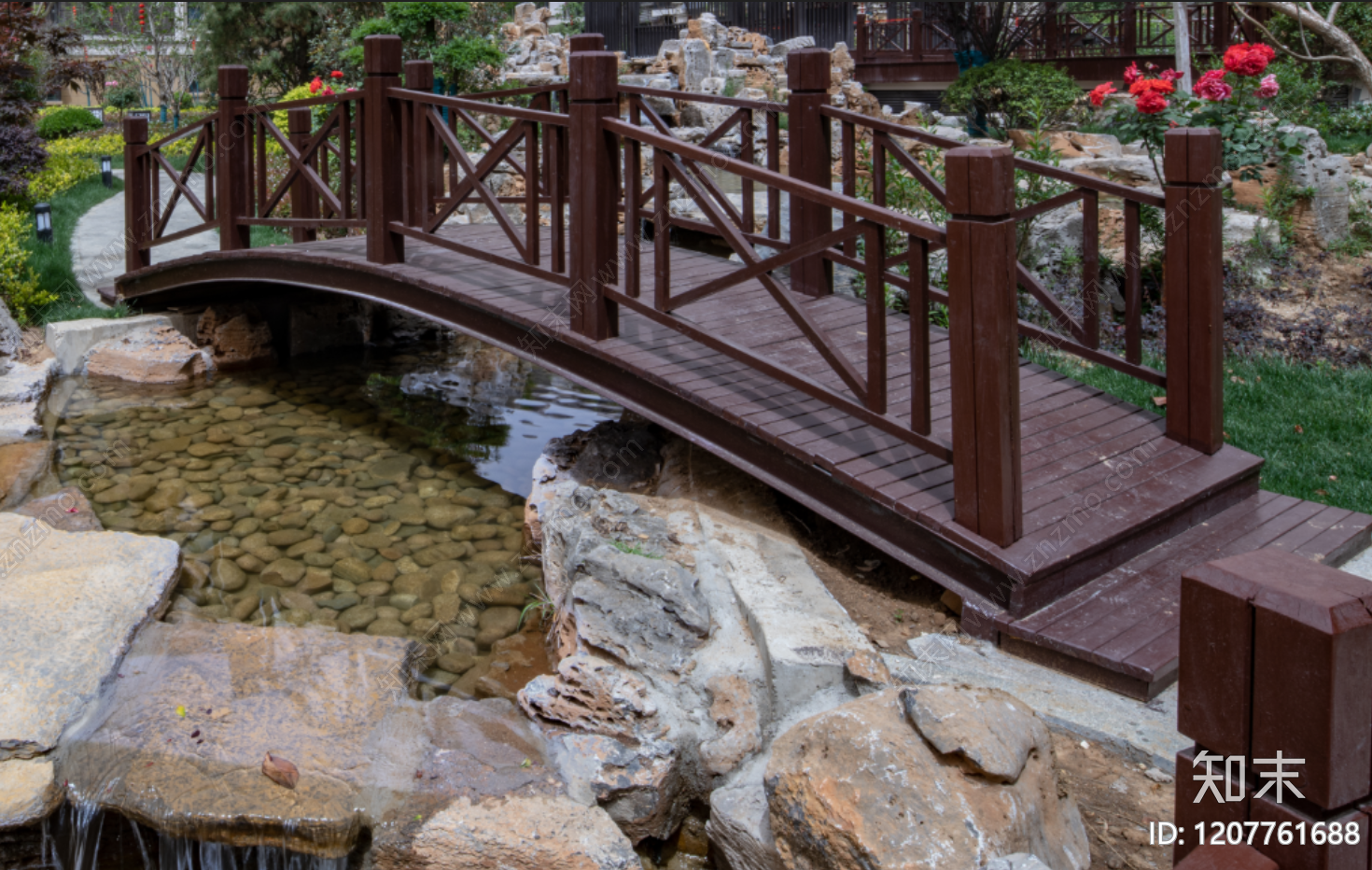 新中式景观桥施工图下载【ID:1207761688】