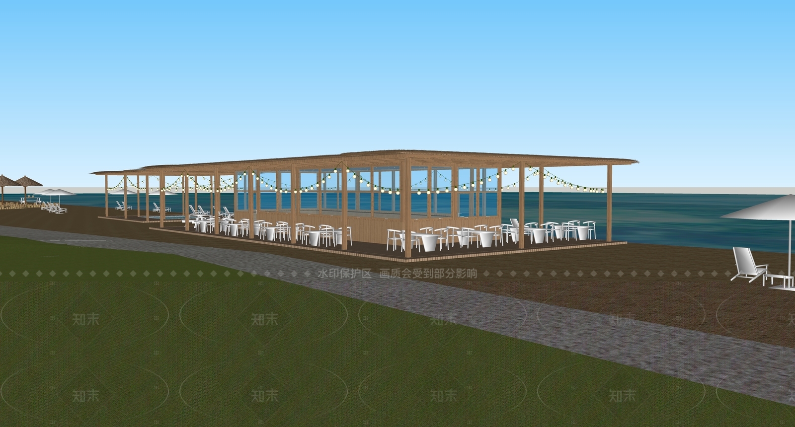 现代其他公共建筑SU模型下载【ID:1207761704】