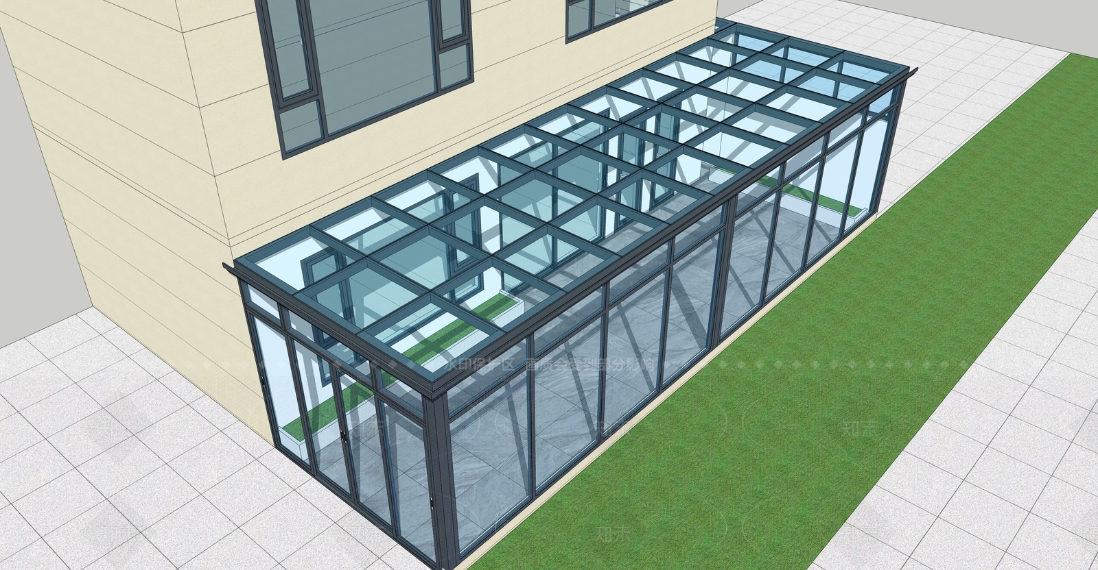 现代小公建SU模型下载【ID:1207762281】
