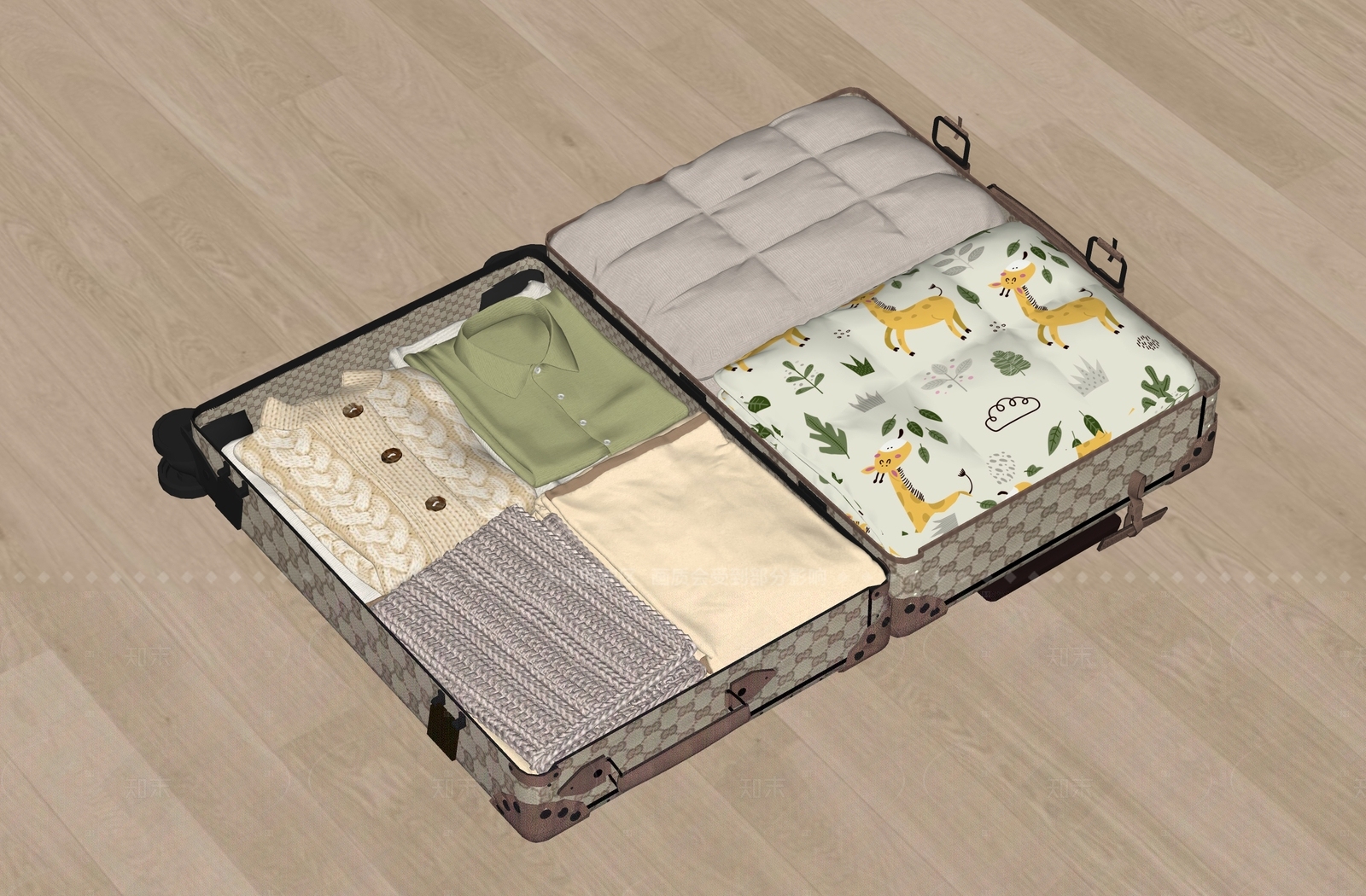 衣服SU模型下载【ID:1207762679】