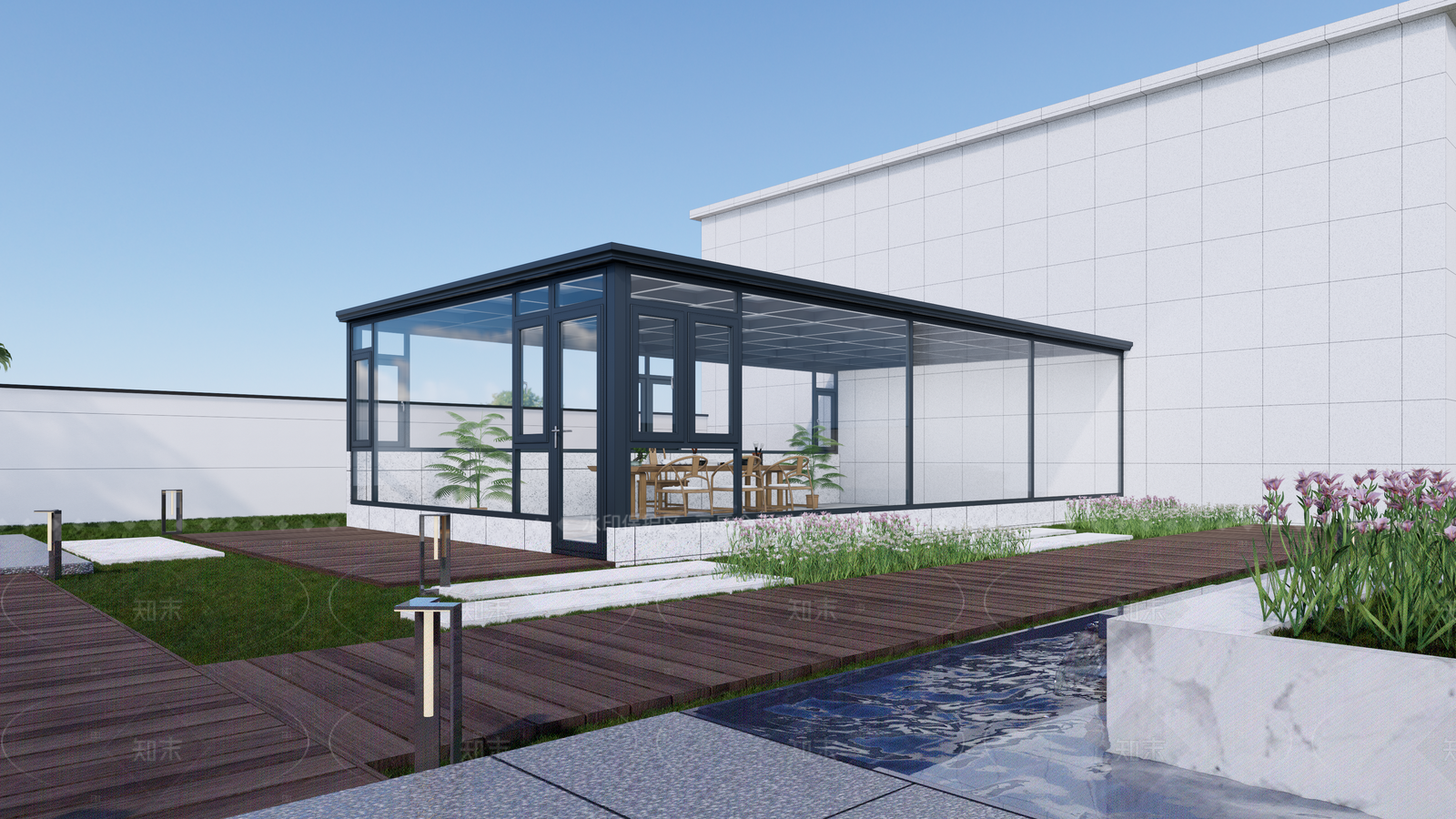 现代小公建SU模型下载【ID:1207764762】