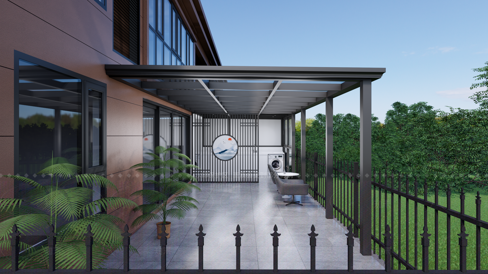 现代小公建SU模型下载【ID:1207764923】