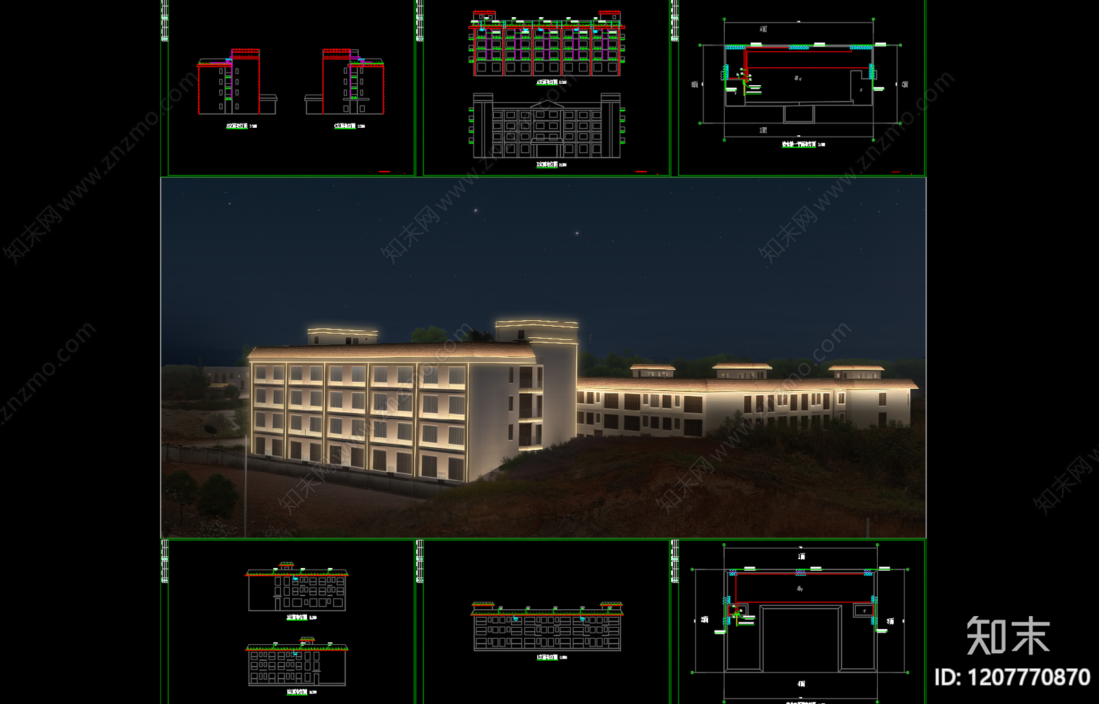 电气图施工图下载【ID:1207770870】