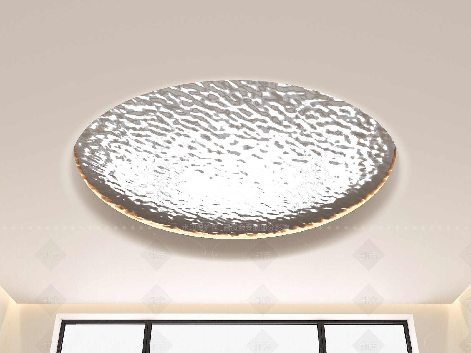 现代吊顶3D模型下载【ID:1207943362】