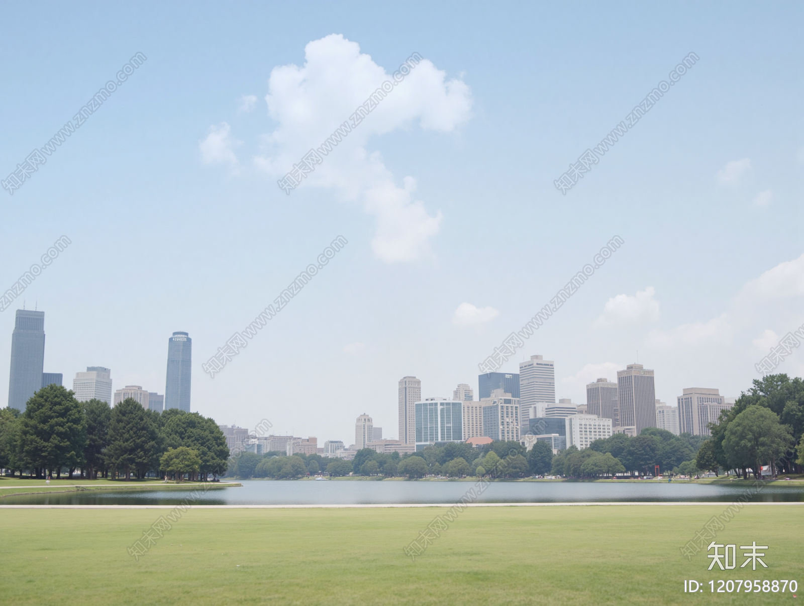 城市背景贴图材质精品下载_VRay贴图_知末网